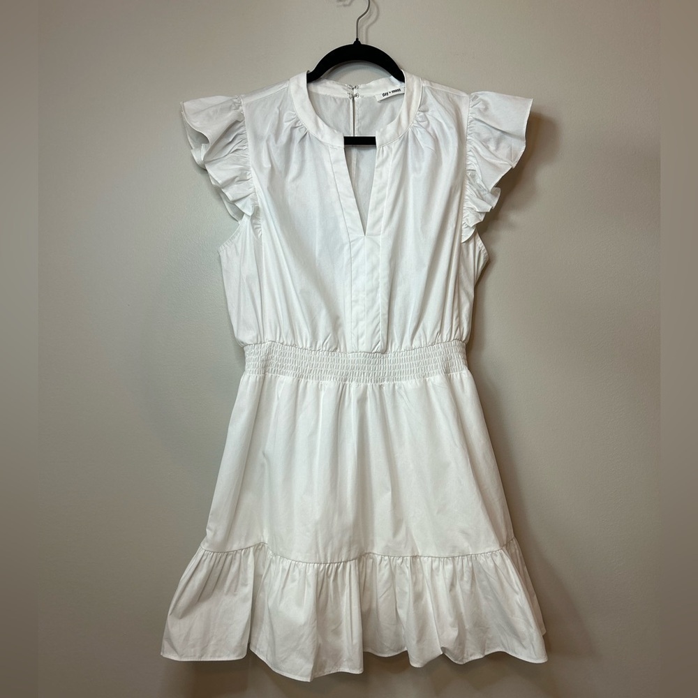 Day + Moon Sammy Romper Dress White Size L - Picture 4 of 8